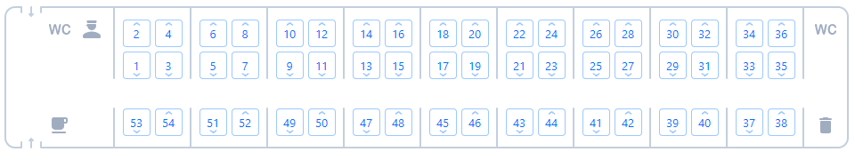 Билеты по схеме плацкартного вагона поезда Таврия